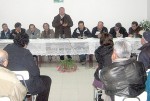 El encuentro fue dirigido por el alcalde Guillermo Reyes, cinco concejales y la directiva de los regantes.