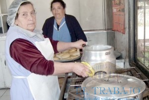 La limpieza es uno de los factores que resaltan en la cocina del Hogar Trivelli.
