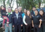 Amigos y familiares de Enrique ‘Salicilato’ Fernández, recuerdan con cariño a este pionero empresarial que supo darlo todo en cada uno de sus proyectos. Foto tomada en el prestigioso Restaurante La Ruca de Curimón.