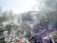 Pérdidas totales fueron reportadas por Carabineros y demás autoridades, dos ancianos lo perdieron todo por un lamentable descuido de fe.