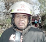 Juan Carlos Herrera, Comandante de Bomberos de San Felipe.