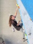 Romina Pulgar, actual Campeona Regional de Escalada Deportiva.
