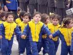 Los peques del Jardín 'Conejitos Saltarines' también formaron parte del desfile y rindieron homenaje a San Felipe en su 272º Aniversario.