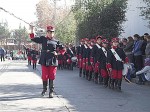 Intengrantes de las diversas instituciones dieron lo mejor de sí para un impecable desfile.