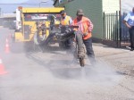 A partir de hoy la máquina bacheadora volverá a trabajar tapando los numerosos agujeros que existen en distintas calles de San Felipe.