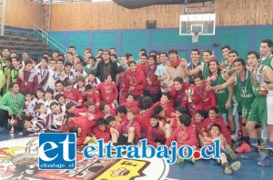 Basquetbolistas de distintos lugares del país brindaron una verdadera fiesta deportiva en honor a San Felipe