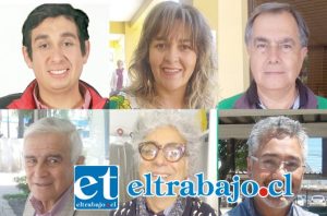 Mario Villanueva, Patricia Boffa, Dr. Christian Beals, Dante Rodríguez, Juan Carlos Sabaj e Igor Carrasco, el nuevo Concejo Municipal 2016-2020.