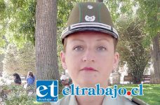 Capitán Carolina Fernández, Comisario (S) Carabineros.