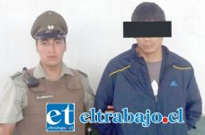Carabineros capturó a los imputados en la vía pública en horas de la madrugada de este sábado. Tras ser procesados en tribunales, ambos sujetos quedaron en prisión preventiva.
