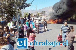 Los vecinos de Algarobal y Hacienda de Quilpué fueron los primeros en movilizarse, aunque este es un problema que afecta a todo el Valle de Aconcagua.