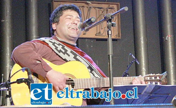 GRANDE JULIO.- El compositor y cantante aconcagüino Julio Quijanes Villarreal hará de las suyas, pues él y sus colegas abrirán la jornada.