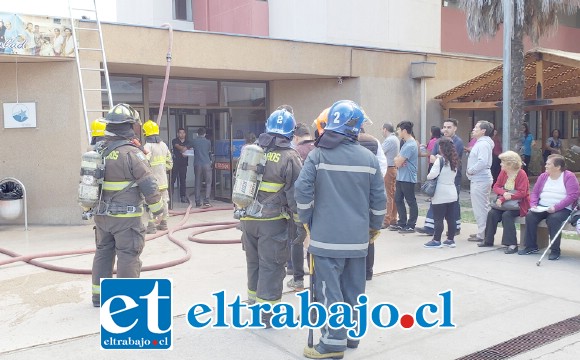 El incendio ocurrió cerca de las 09:00 de la mañana de ayer lunes.