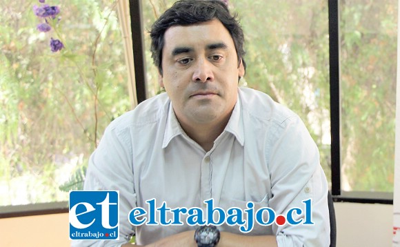 Claudio Paredes, alcalde (S) de San Felipe.