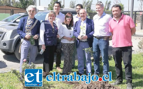 En total serán 950 árboles Paulownia, 200 donados por Ubuntu Chile y Carbon Free Technology, y otros 750 árboles de la misma especie que comprará el municipio para reforestar distintos puntos de la comuna.
