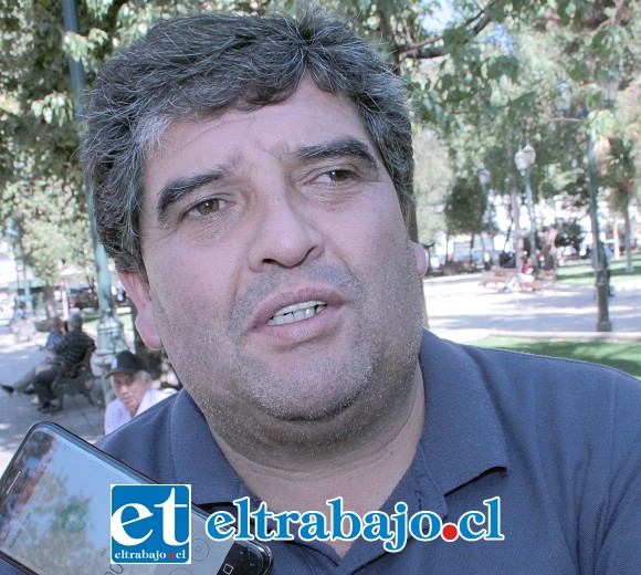 Marcelo Castro, presidente de la Asociación de Fútbol de Los Andes.
