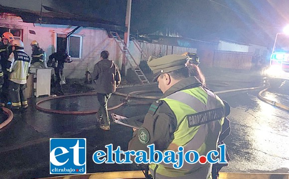 VIENE LA AYUDA.- Luego de este desastre el Municipio de Santa María anunció intervenir para ayudar a los damnificados a partir de hoy lunes.
