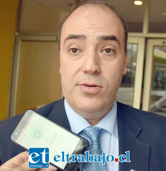 Rafael Sáenz Diez, jefe de Asuntos Públicos del Aiep San Felipe.