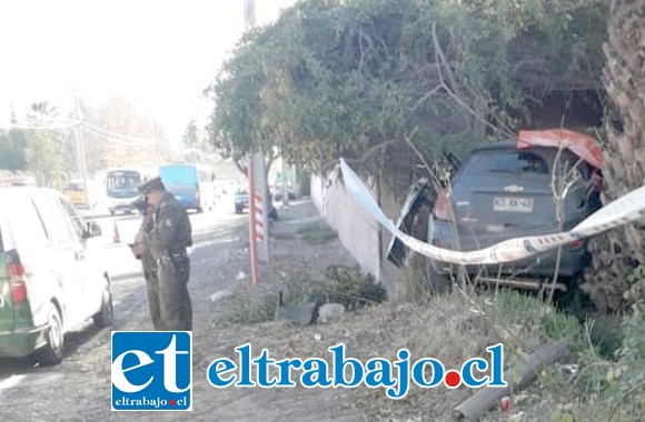 El fallecido fue identificado como Benito Madariaga Labra de 37 años de edad, residente en el sector de Curimón.