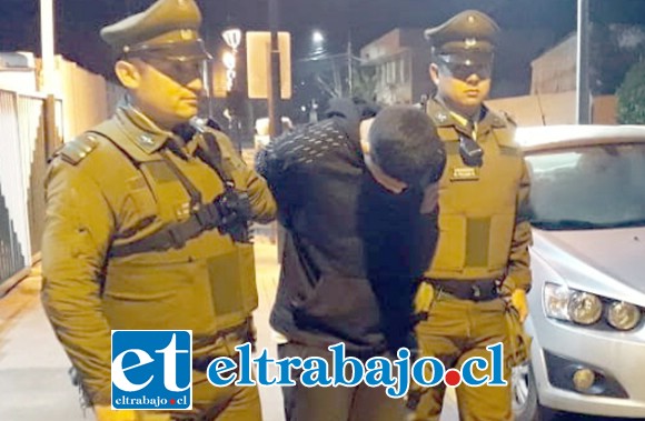 El delincuente conocido como ‘Patito Pate Lija’ fue capturado por Carabineros, quedando a disposición de la Fiscalía.