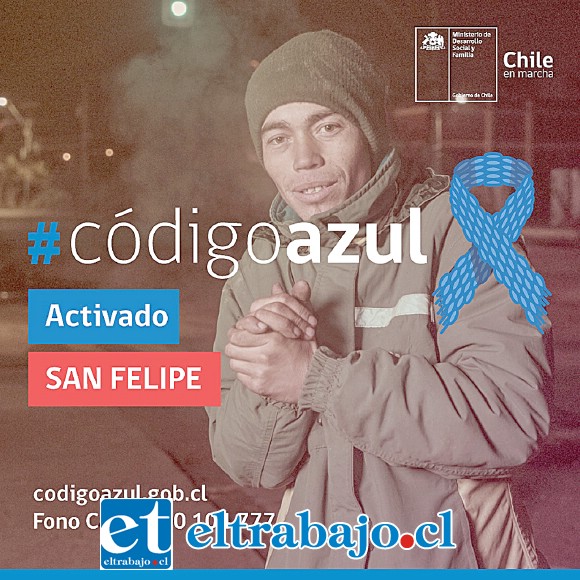 Hasta hoy martes permanecerá activada la alerta ‘Código Azul’ para recibir a personas en situación de calle.