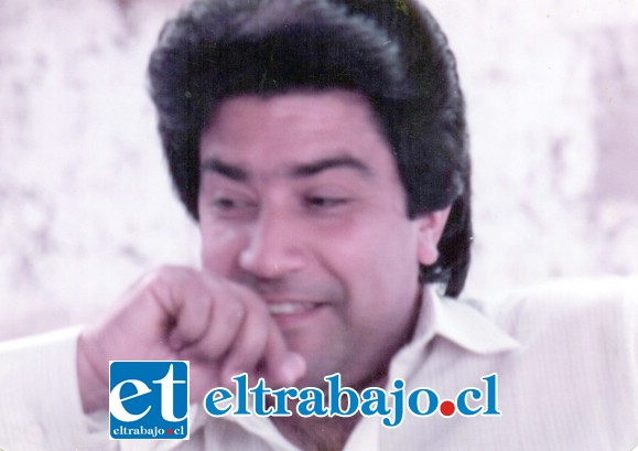 EL PUMA CHILENO.- Así lucía este sanfelipeño cuando era un veinteañero, algunos en broma lo llamaban ‘El Puma chileno’.