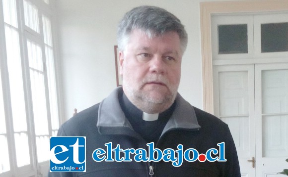 Padre Jaime Ortiz de Lazcano, administrador apostólico de la Diócesis de San Felipe.