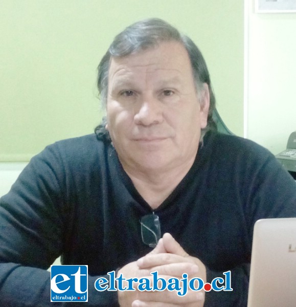 Manuel Carvallo, presidente Consejo Superior Taxis Colectivos de San Felipe.