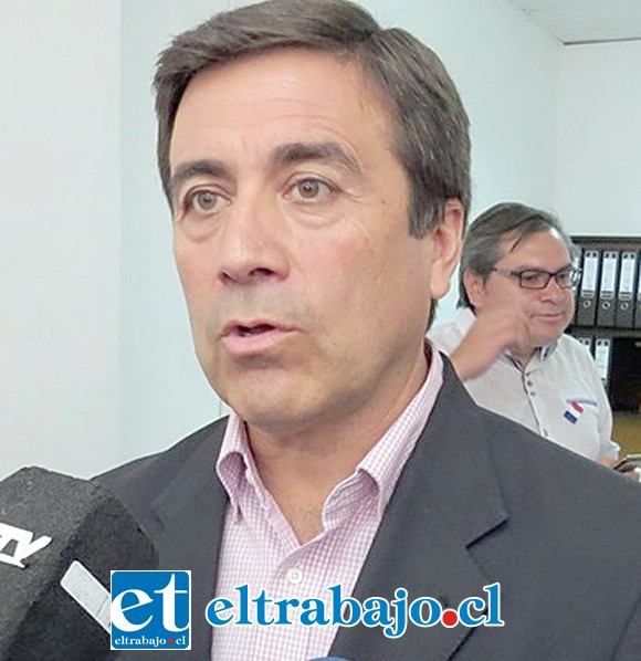 Manuel Rivera, alcalde de Los Andes.
