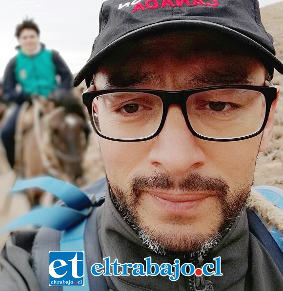 Sergio Seguel, profesor a cargo de la jornada ecológica escolar.