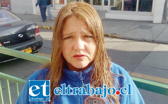Rosa Olivares, presidenta del sindicato de trabajadores de parquímetros.
