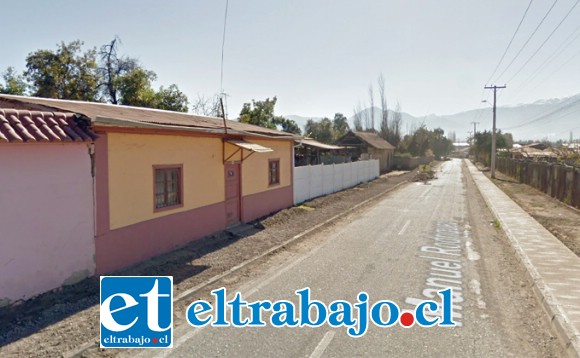 Así lucía antes la calle Rodríguez, típica calle campestre «sacada como de un libro antiguo de campo», lamentó uno de los afectados.