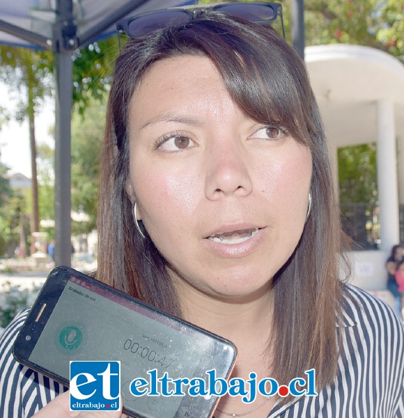 Patricia Castillo, terapeuta familiar de la Oficina Local de la Niñez.