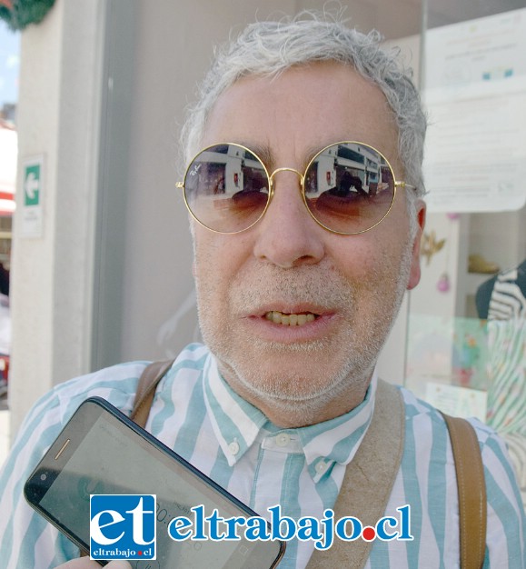Juan Carlos Sabaj, comerciante sanfelipeño y concejal de la comuna.
