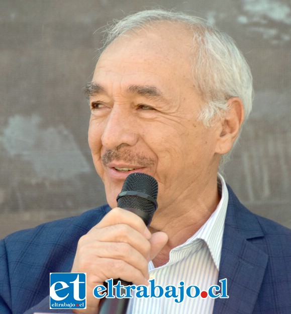 Alcalde de San Felipe Patricio Freire Canto.