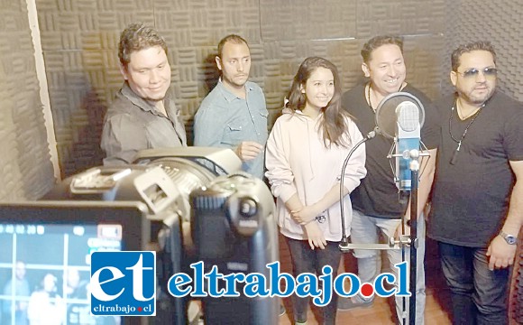 Acá parte de los cantantes locales que interpretaron este cover ‘Sueña’.