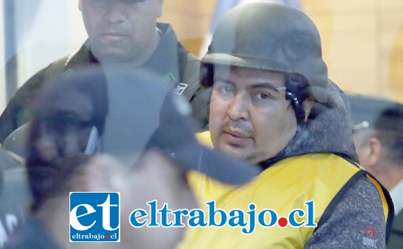Miguel Andrés Espinoza Aravena, culpable de violar y matar a una guagua indefensa. FOTO:FRANCISCO FLORES SEGUEL/AGENCIAUNO