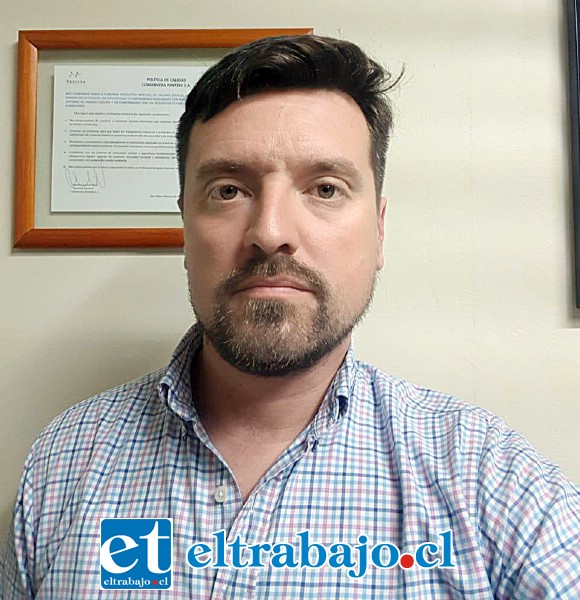 Patricio Pentzke Velásquez, presidente del directorio de la Conservera Pentzke S.A.