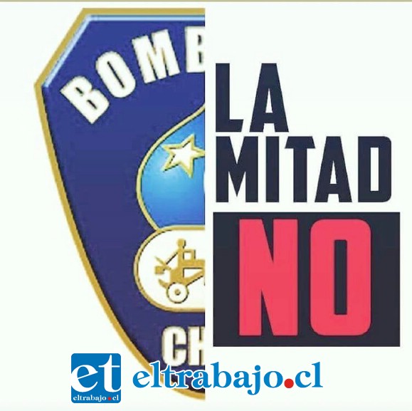 Este es el afiche de la campaña No la Mitad.