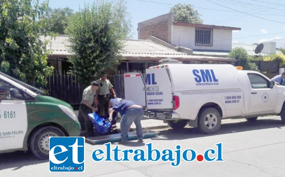 El cuerpo fue levantado por personal del Servicio Médico Legal para la correspondiente autopsia de rigor. (Fotografía referencial).