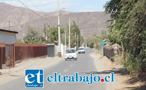 En ese lugar ocurrió el hecho, hasta el cierre de nuestra edición los delincuentes no habían sido capturados. (Foto: putaendoinforma.com)