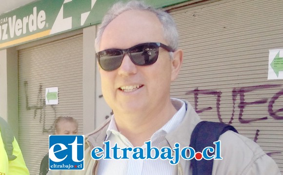 Ricardo Cortés Piffaut, ex párroco de la Catedral de San Felipe.