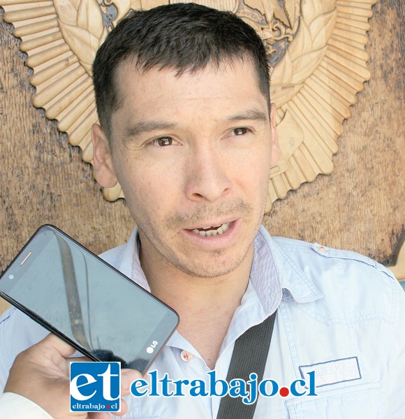 Dueño de la propiedad donde está este ‘deshuesadero’ disfrazado de taller, Sergio Toro