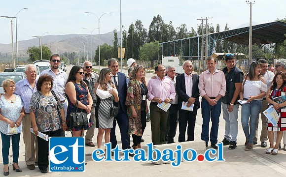 Esta millonaria inversión fue el resultado de la gestión del alcalde Patricio Freire para dar conectividad a distintos sectores de la comuna.