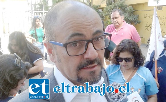 Patricio González, administrador municipal.