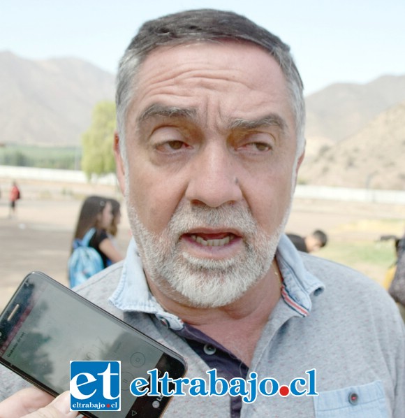 Encargado del Departamento Municipal de Deportes, Danilo Peña.
