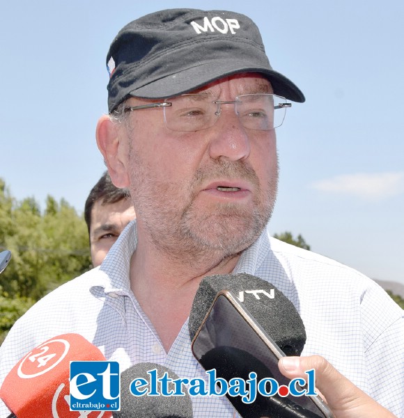 Alfredo Moreno Charme, ministro del MOP.