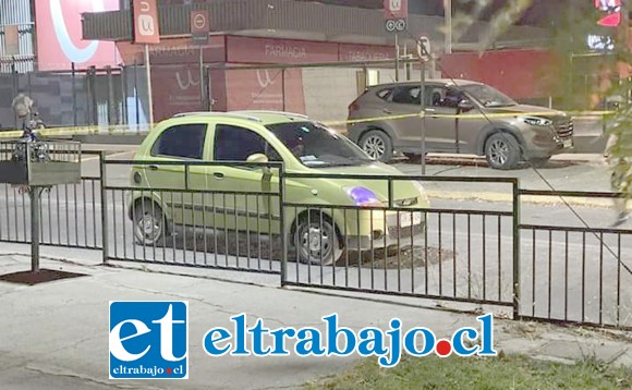 El joven conducía este vehículo al momento del crimen.