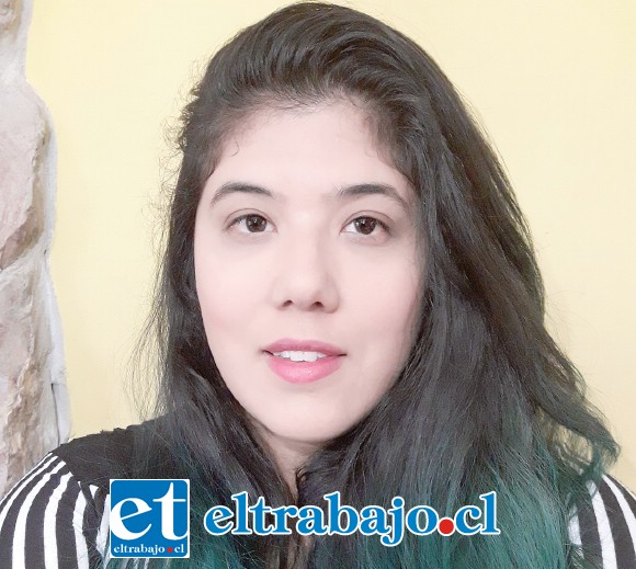 Macarena Mundaca, una de las organizadoras de la actividad.