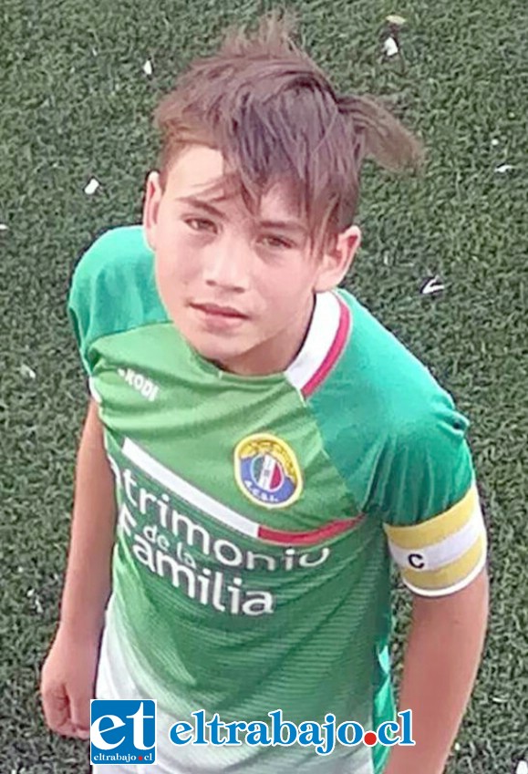 Vicente Quintanilla Pavez, de 12 años de edad, es el segundo de cuatro hermanos.