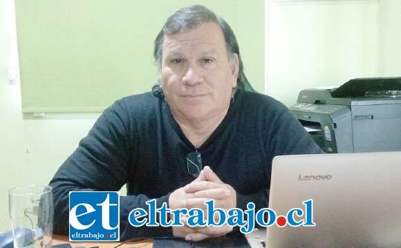 Manuel Carvallo, presidente Consejo Superior de Taxis Colectivos de San Felipe.